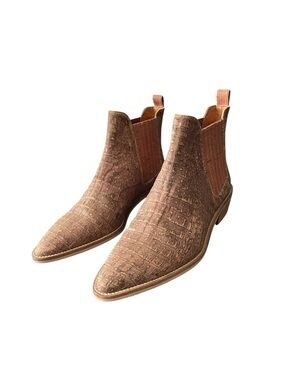 Queork Women’s Vegan Chelsea Ankle Boots EU 39 NWOB